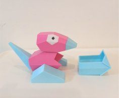 Porygon – A Small Box (articulated) 3D Printer Model