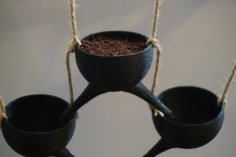 Hanging Vertical Planters 3D Printer Model