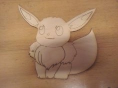 Laser Cut PokeMon Eevee