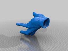 Wednesday – Thing – Hand In 3 Types And Repaired Mesh 3D Printer Model