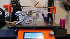 Flexi-Dragon Fire 3D Printer Model