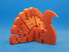 Flexi Turkey 3D Printer Model