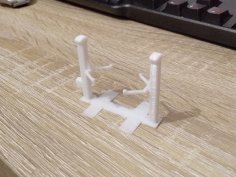 1:64 Scale Car Lift 3D Printer Model