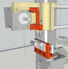 Blackhawk Prusa I3 ReWork – Adjustable Z Endstop 3D Printer Model