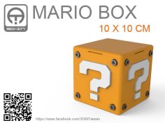 Mario Box 3D Printer Model