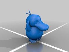 Psyduck Pokemon EDLI3D 3D Printer Model