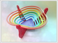 Bowl For Sweets “rainbow” 3D Printer Model