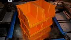 Mini Stacking Box Storage Bin 3D Printer Model