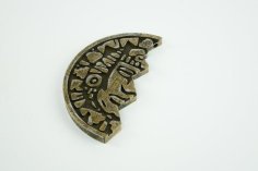 Legends Of The Hidden Temple Pendant Of Life (Full + Half) 3D Printer Model