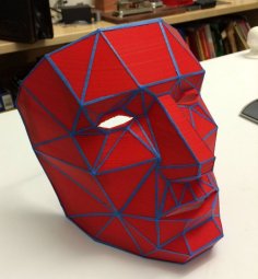 Low Poly Mask Earless By Jpark 3D Printer Model