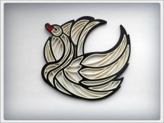 Quilling “Swan” 3D Printer Model