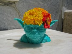 Yoda Vase 3D Printer Model