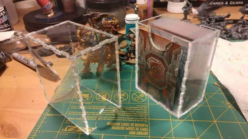 Laser Cut Card Deck Box