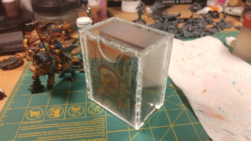 Laser Cut Card Deck Box