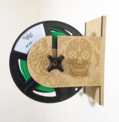 Laser Cut Wall Mounted Spool Holder