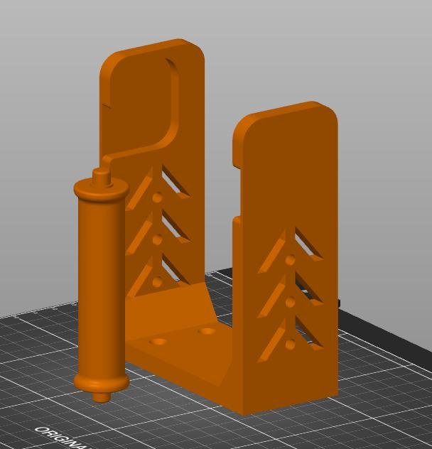 Filament Spool Holder (2models) 3D Printer Model