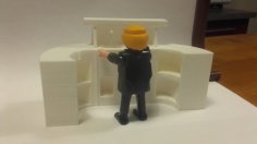 Bar For Playmobil 3D Printer Model