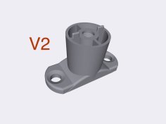 Skadis Wall Mount Spacer + Screw 3D Printer Model