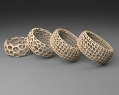 Bracelet – Voronoi Style 3D Printer Model