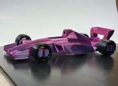 Low-poly F1 Toy Car (remixed From MP4) 3D Printer Model