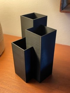 Cubic Pencil/Pen Holder 3D Printer Model