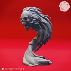 Flameskull – Tabletop Miniature 3D Printer Model