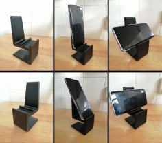 Modern Phone Holder (Chair) 3D Printer Model