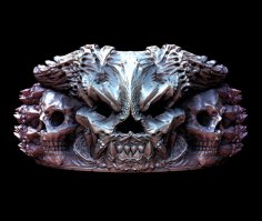 Demon Ring / Demon Bracelet 3D Printer Model