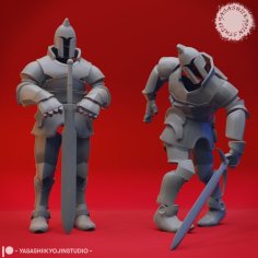 Animated Armour – Tabletop Miniature 3D Printer Model