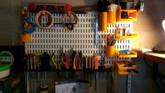 Stack PegBoard Alternative Set 3D Printer Model