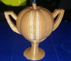 Pumpkin Trophy 3D Printer Model