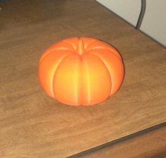 Festive Fall Pumpkin 3D Printer Model