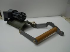 Mini Gun Gauntlet 3D Printer Model