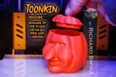 Toonkin 3D Sculpted Halloween Pumpkin Decoration 3D Printer Model