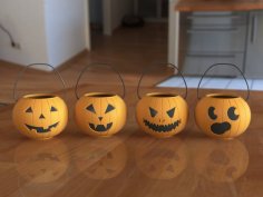 Pumpkin Pails 3D Printer Model