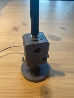 ESP32 CAM Case With Stand (SD-card + EXT-antenna) 3D Printer Model