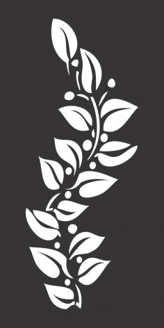 Flower motif, Flower design element vector Free Vector