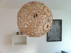 Laser Cut Decor Ball Lamp