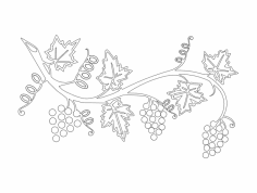 Tệp dxf Grape Vine