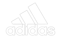 Adidas Logo Vector plik dxf