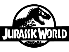 Jurassic World dxf Dosyası