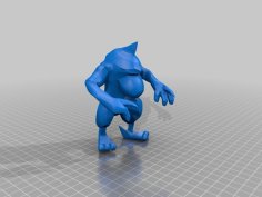 Pokemon #454 Toxicroak 3D Printer Model