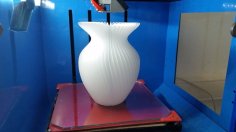 Gala Curly Vase 3D Printer Model