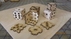 Laser Cut Dice