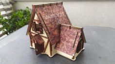 Laser Cut Farmer’s House from the series “Medieval Village”