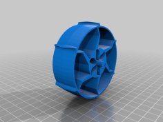 Tape Dispenser Core 75mm 3D Printer Model