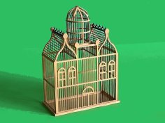 VICTORIAN BIRDCAGE 1/12th DOLLHOUSE SCALE 3D Printer Model