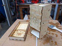 Laser Cut Dice Tower And Tray – 3mm