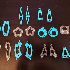 Laser Cut  Earring Collection