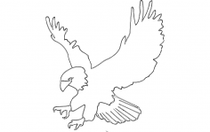 Eagle 4 dxf File